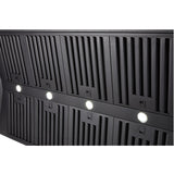 Schweigen Silent BBQ Alfresco Rangehood Canopy 150cm Twin Motors (3000m3/hr) Black CL8915BSP2