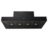 Schweigen Silent BBQ Canopy Twin Motor 5000M3/Hr 150cm Black CL7375BSE2