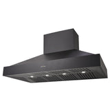 Schweigen Silent BBQ Canopy Twin Motor 5000M3/Hr 150cm Black CL8915BSE2