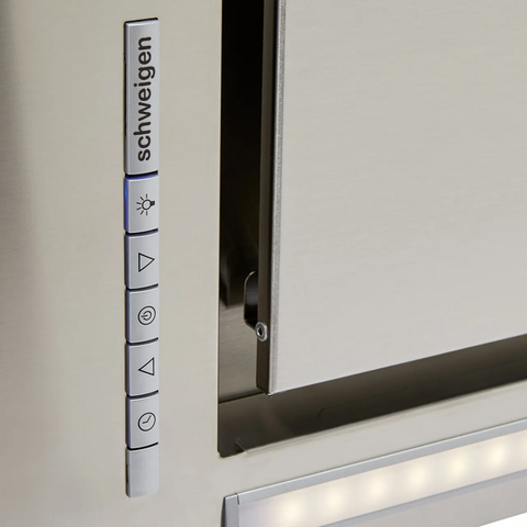 Schweigen Silent Inline Motor Undermount Rangehood 1600M3/Hr 90cm Stainless Steel UM-PA9SINL