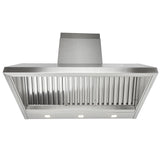 Schweigen Silent BBQ Canopy Twin Motors 5000M3/Hr 120cm Stainless Steel DBH1200SE2