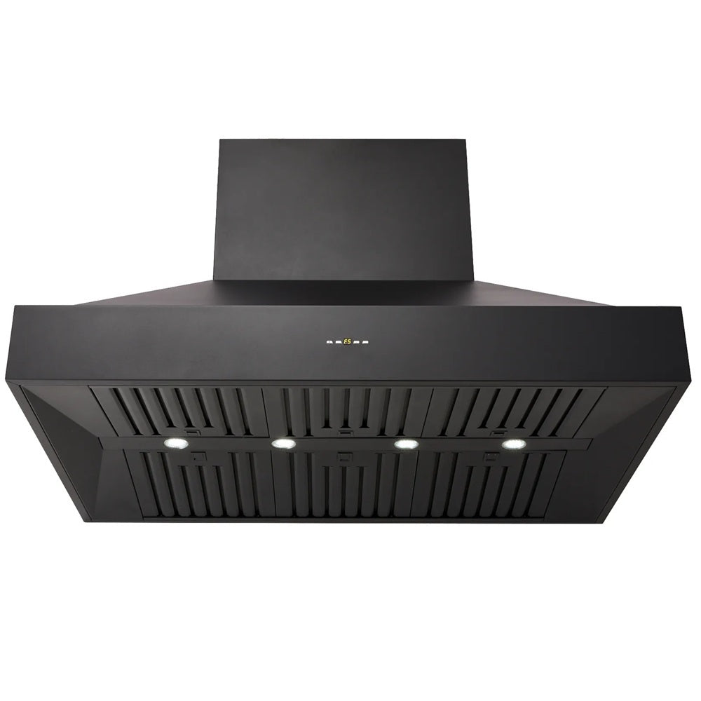 Schweigen Silent BBQ Canopy Twin Motor 5000M3/Hr 120cm Black CL8912BSE2