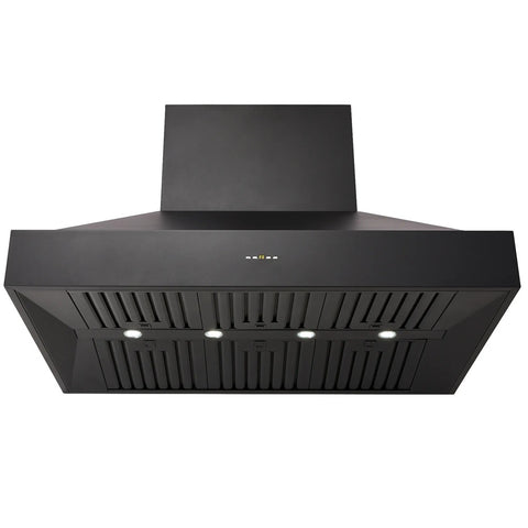 Schweigen Silent BBQ Canopy Twin Motor 5000M3/Hr 120cm Black CL8912BSE2