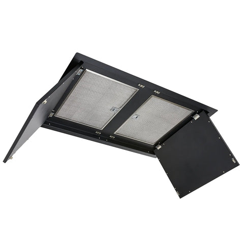 Schweigen Silent Ceiling Cassette Rangehood 3200M3/Hr 100cm Black SCC1000B-SE