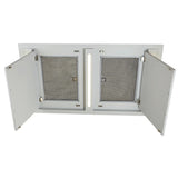 Schweigen Silent Ceiling Cassette Rangehood Twin Motor 5000M3/Hr 120cm White SCC1200W-SE2