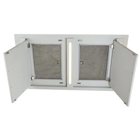 Schweigen Silent Ceiling Cassette Rangehood 3000M3/Hr 120cm Stainless Steel SCC1200W-SP2