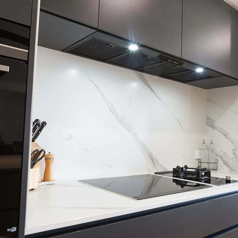 Schweigen Silent Inline Motor Undermount Rangehood 1600M3/Hr 120cm Black UM1390-12BSINL