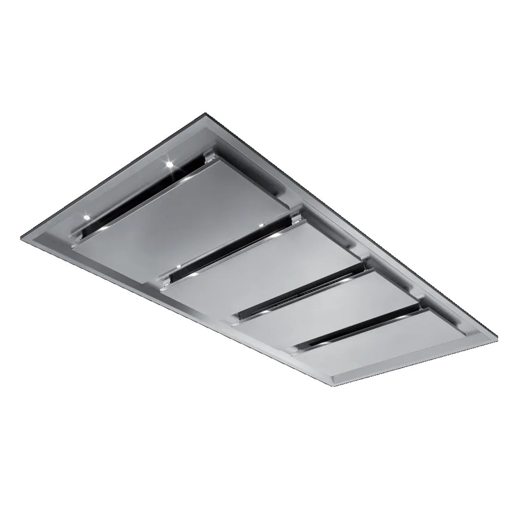 Schweigen Silent Ceiling Cassette Rangehood Twin Motor 5000M3/Hr 130cm Stainless Steel CC-INARTSE2