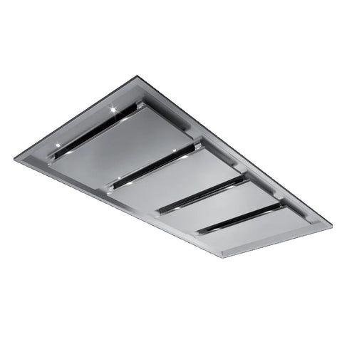 Schweigen Silent Ceiling Cassette Rangehood Twin Motor 5000M3/Hr 130cm Stainless Steel CC-INARTSE2