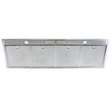 Schweigen Silent Inline Motor Undermount Rangehood 1600M3/Hr 120cm Stainless Steel UM1390-12SINL
