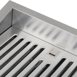 Schweigen Silent Inline Motor Undermount Rangehood 1600M3/Hr 90cm Stainless Steel UM-9SINL