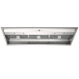 Schweigen Silent Inline Motor Undermount Rangehood 1600M3/Hr 90cm Stainless Steel SXQU330-9SINL