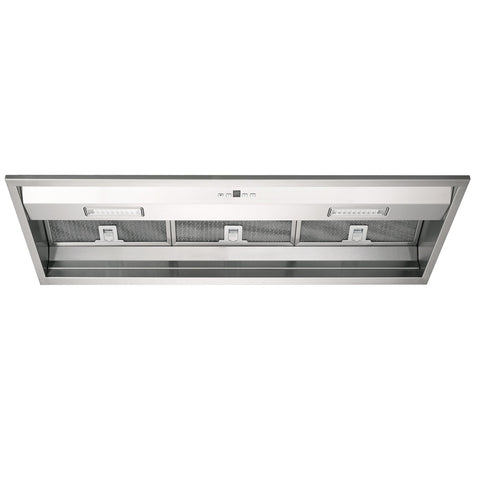 Schweigen Undermount Rangehood (Non Silent) 90cm Inbuilt Motor Stainless Steel MSQX90