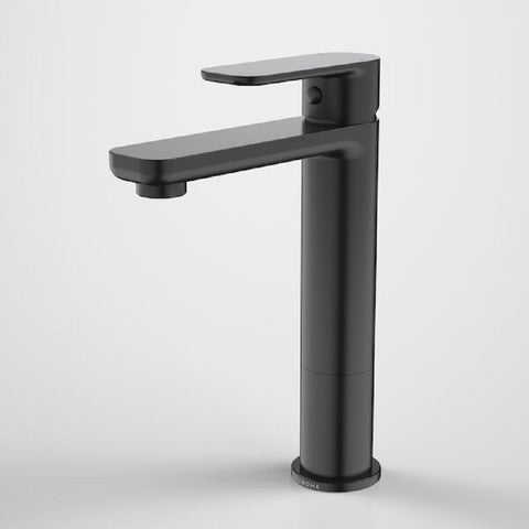 Caroma Luna Mid Basin Mixer Lead Free Matte Black 68182BL6AF