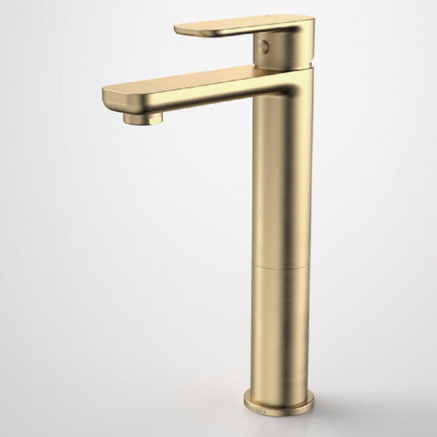 Caroma Luna Tower Basin Mixer Lead Free Brushed Brass 68183BB6AF