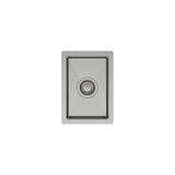 Fienza Hana Top/Undermount Sink 382x272x150mm Stainless Steel 68409