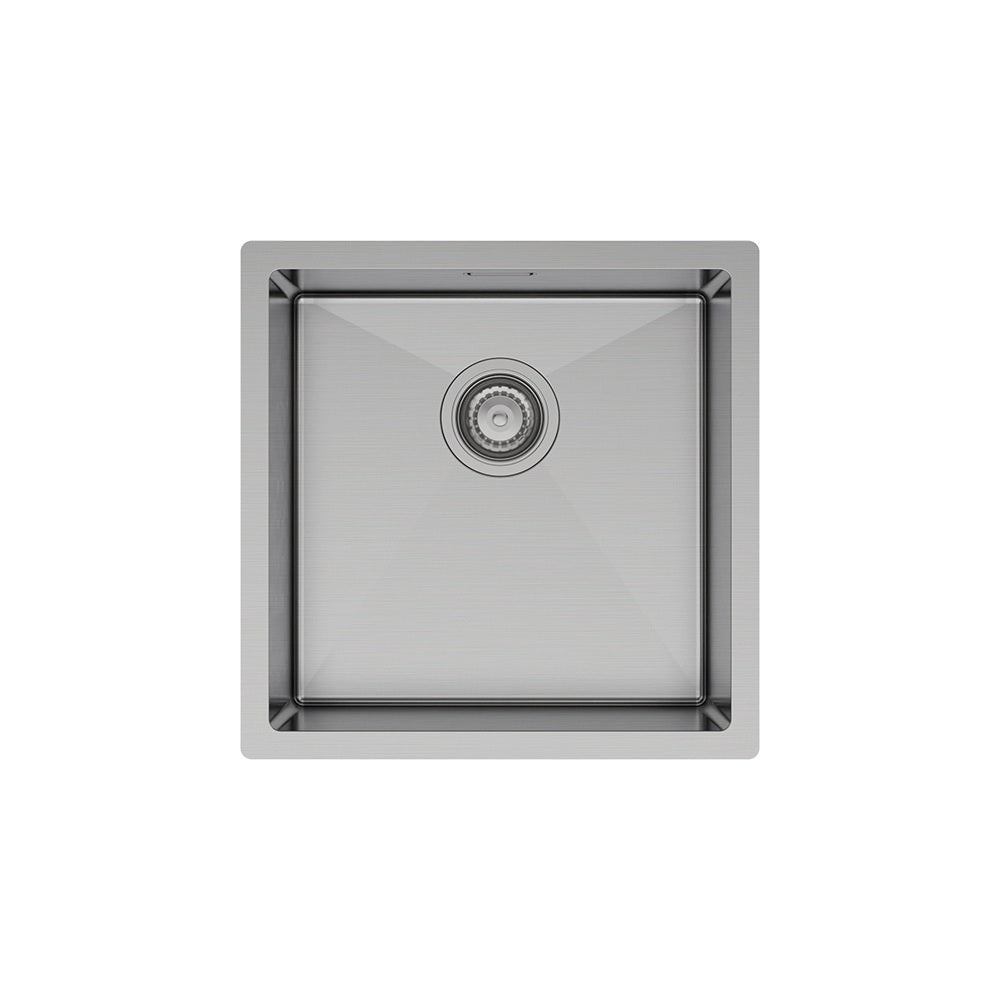 Fienza Hana Laundry Sink 30L Top Mount or Under Mount w/ Overflow Stainless Steel 68504