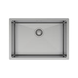 Fienza Hana Top/Undermount Laundry Sink 650x450x300mm w/ Overflow Stainless Steel 68505