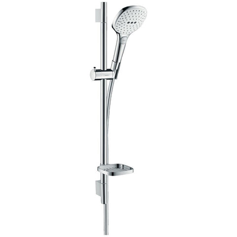 Hansgrohe Raindance Select E120 Shower Set Puro 65 w/ Soap Dish Chrome 26622403