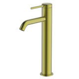 Abey Poco High Basin Mixer Brushed Brass 6B3-BB
