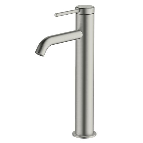 Abey Poco High Basin Mixer Brushed Nickel 6B3-BN