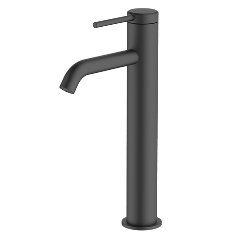 Abey Poco High Basin Mixer Black 6B3-B