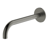 Abey Poco Curved Bath/Basin Spout 220mm Gunmetal 6S-C220-GM