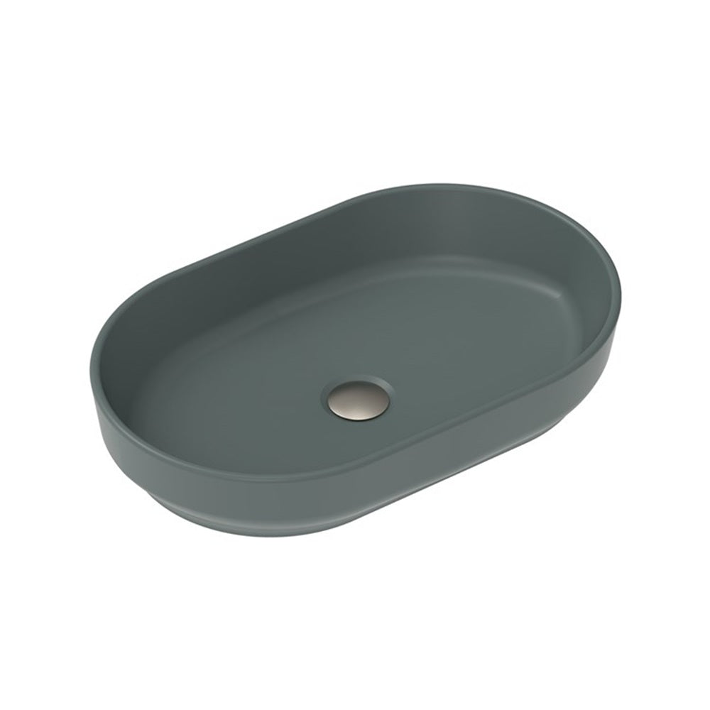 ADP Marilyn Above Counter Basin 550x350mm Matte Forest TOPCMAL550MF