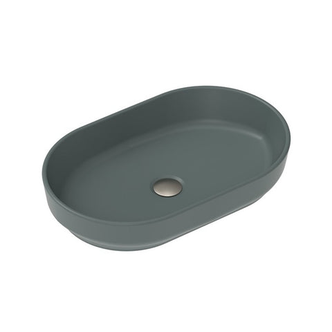 ADP Marilyn Above Counter Basin 550x350mm Matte Forest TOPCMAL550MF