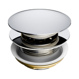 Amelie Royale II Bath Waste 40mm Short Tail ABS with Removable Plug (No Overflow) Chrome BDO709CH