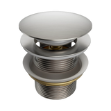 Amelie Royale II Bath Waste Pop up 40mm ABS with Removable Plug (Overflow) Brushed Nickel BDO710BN