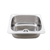 Everhard Classic 35L Utility Sink w/ Overflow Stainless Steel 71491OFW