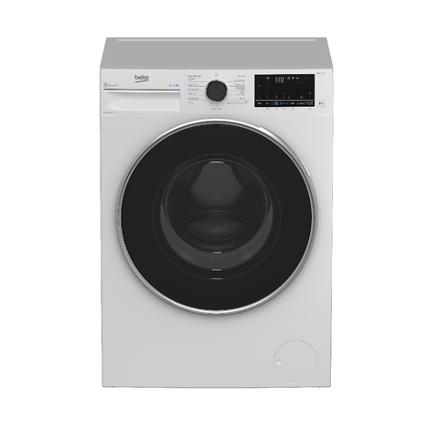 Beko Washing Machine Auto Dose Front Load 9kg White BFLB902ADW