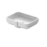 Duravit Happy D.2 Undercounter Basin 480x345mm (No Taphole) with Overflow Alpine White 0457480000-P