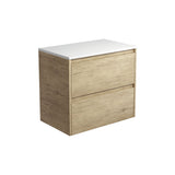 Fienza Amato Wall Hung Cabinet Only 750mm Scandi Oak 75BS-C
