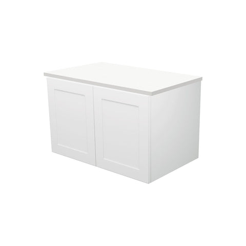 Fienza Mila 750mm Wall-Hung Cabinet, Left Drawer (Cabinet Only) 75ML