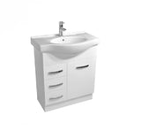 Fienza Antonio 750mm Vanity Unit Left Hand Drawers White 75EKLR