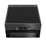 Beko Freestanding Cooker (Multi-functional 60cm induction Cooktop) Anthracite BFC60IPAN