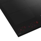 Beko Flexy Induction 60cm Built-In Cooktop with Luminous Control Black BCT604IG