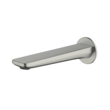 Abey Vela Wall Spout 165mm Brushed Nickel 7S-C165-BN