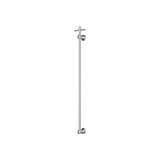 Fienza Lillian Vertical Heated Towel Rail 1000mm w/ Optional Hook Chrome 8101000