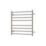 Fienza Isabella Heated Towel Rail 750x700mm (8 Bars) Brushed Nickel 8277570BN-X