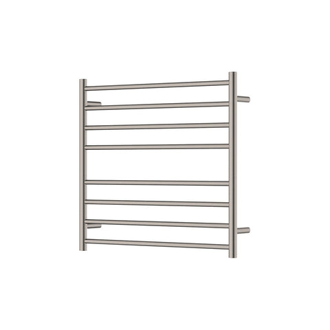 Fienza Isabella Heated Towel Rail 750x700mm (8 Bars) Brushed Nickel 8277570BN-X