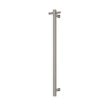 Fienza Isabella Vertical Heated Towel Rail 100 x 900mm Brushed Nickel 827900BN