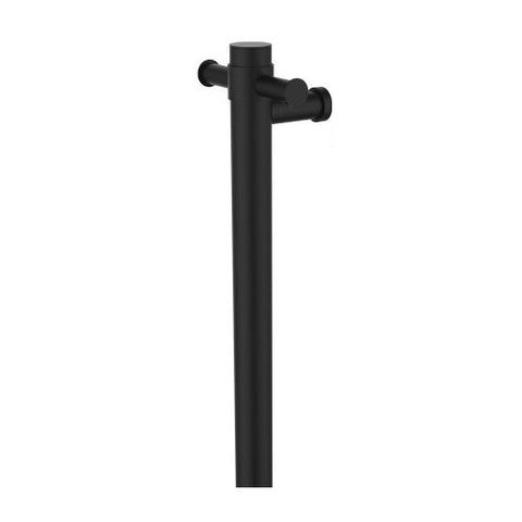 Fienza Isabella Vertical Heated Towel Rail 100 x 900mm Matte Black 827900MB