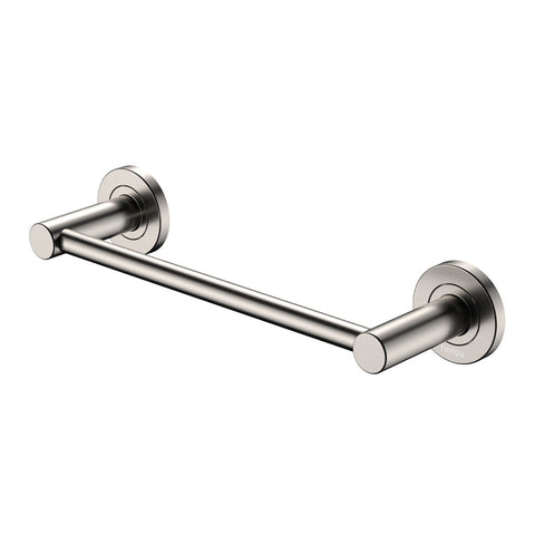 Fienza Kaya Single Hand Towel Rail 300mm Brushed Nickel 8280130BN