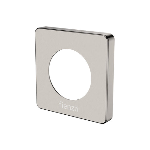 Fienza Sansa Soft Square Cover Plate Brushed Nickel 82811BN