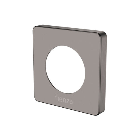 Fienza Sansa Soft Square Cover Plate Gunmetal 82811GM