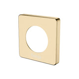 Fienza Sansa Soft Square Cover Plate Urban Brass 82811UB