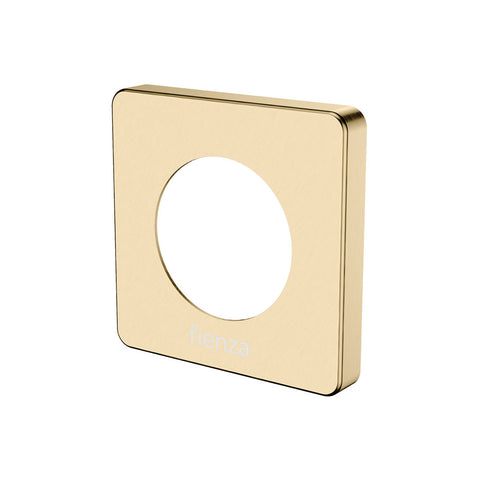 Fienza Sansa Soft Square Cover Plate Urban Brass 82811UB